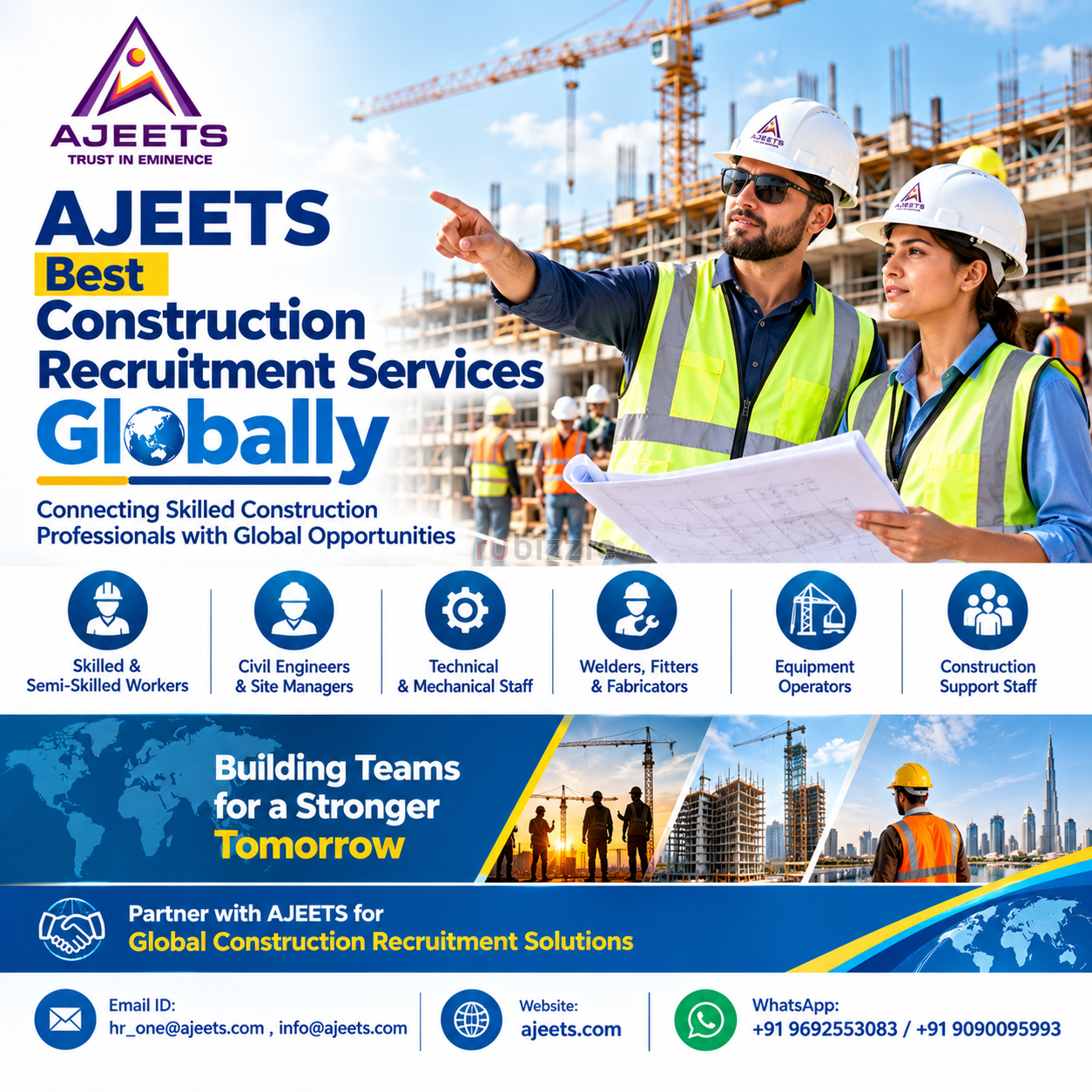 Looking for Construction Recruitment Services for Bahrain