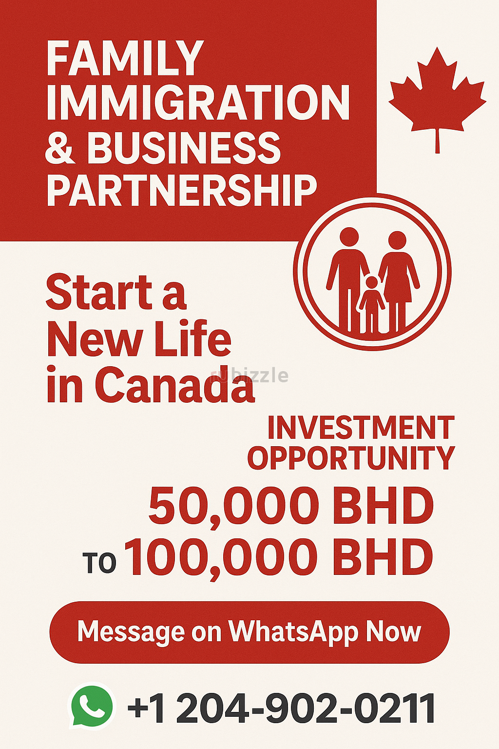 Invest, Immigrate & Start a New Life in Canada!